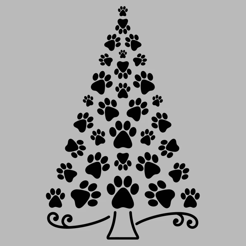 Weihnachtsbaum Pfote