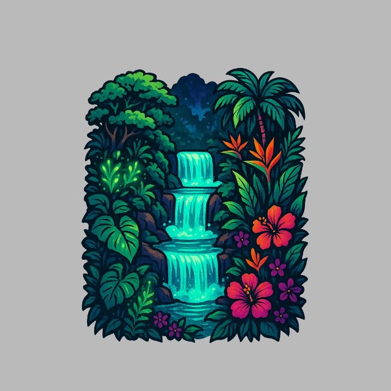 Cascade tropicale