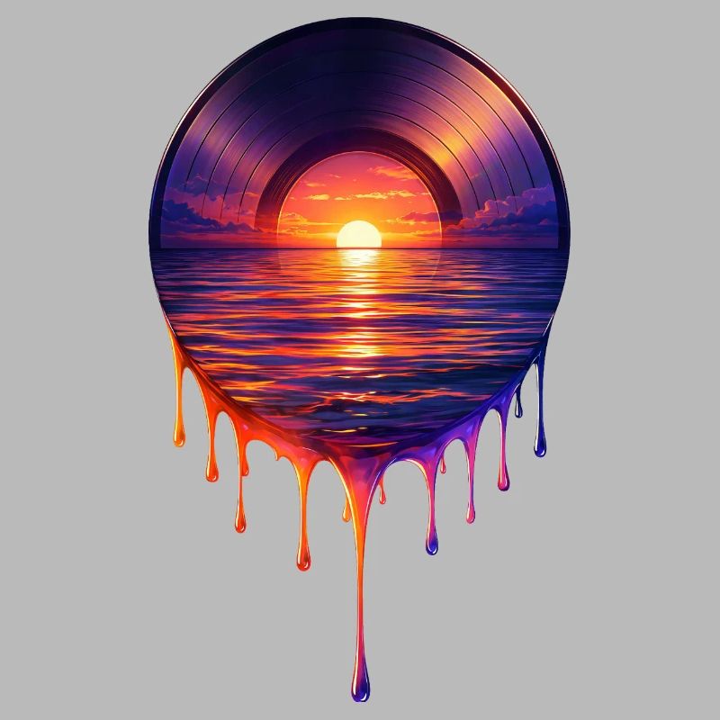 Vinyle qui goutte