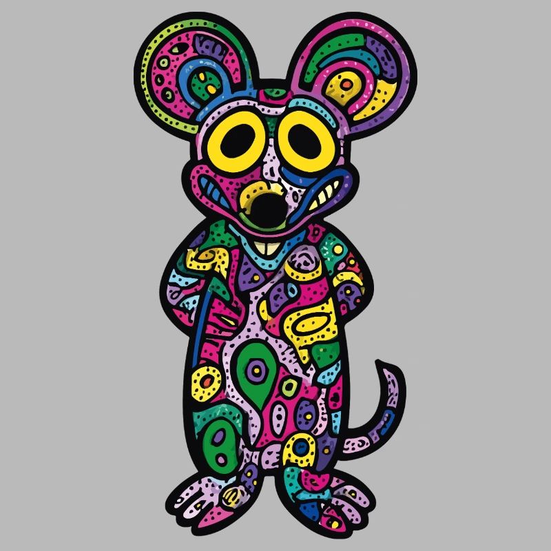 Maus Bunt Kunst