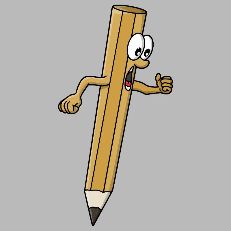 Laufender Bleistift