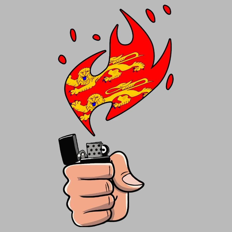 Normandy Flame Lighter Pride Normandy Region