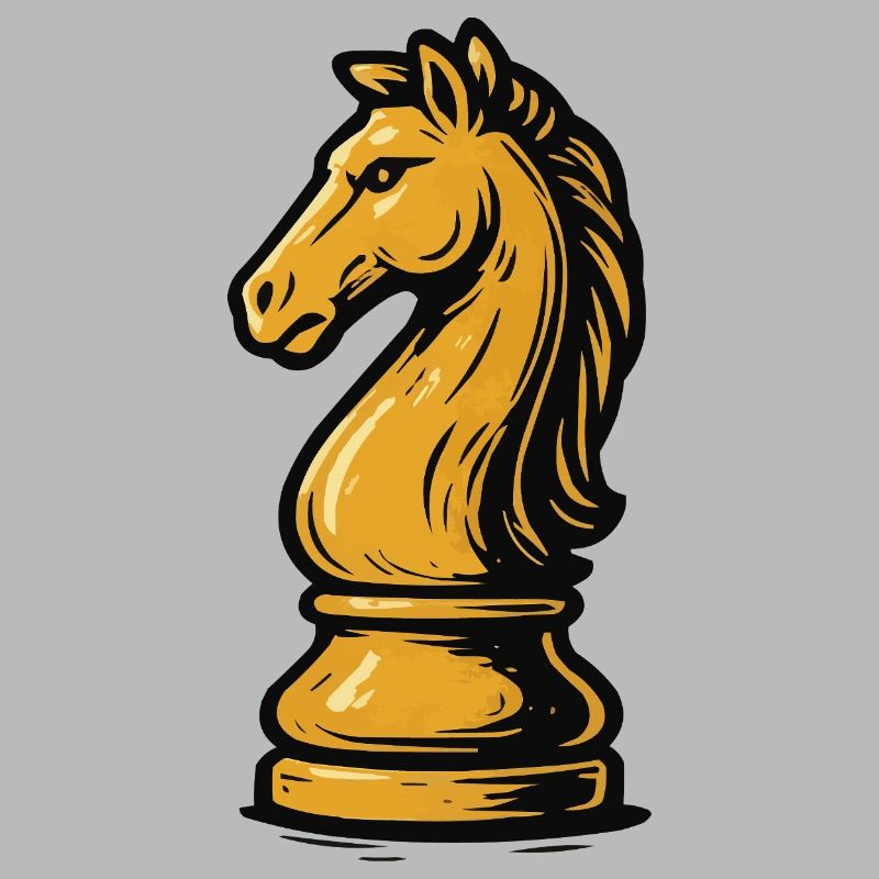 Pferd Schach Figur