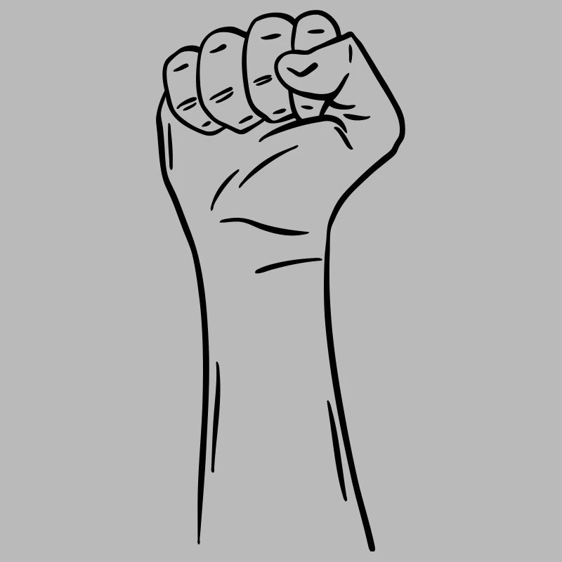 main poing 2 / poing / combat / protestation