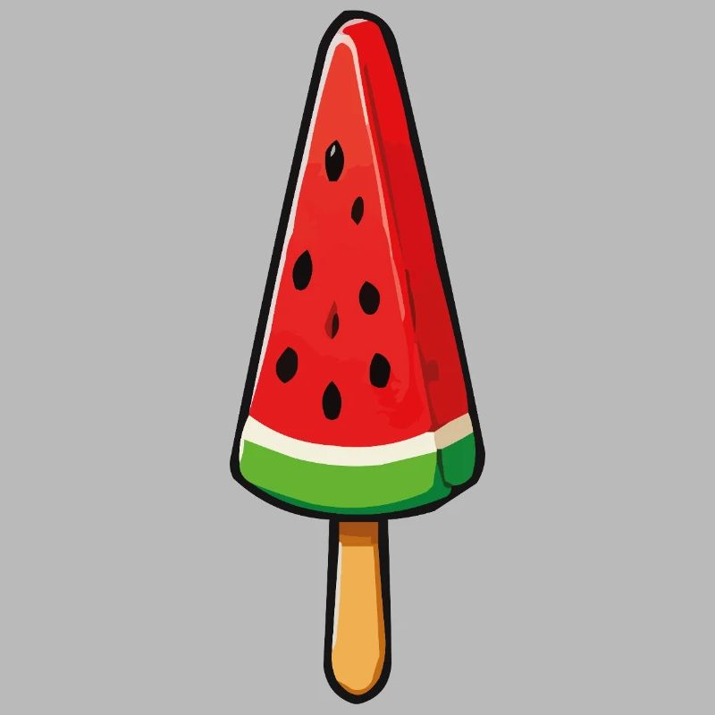 Glaces à la pastèque