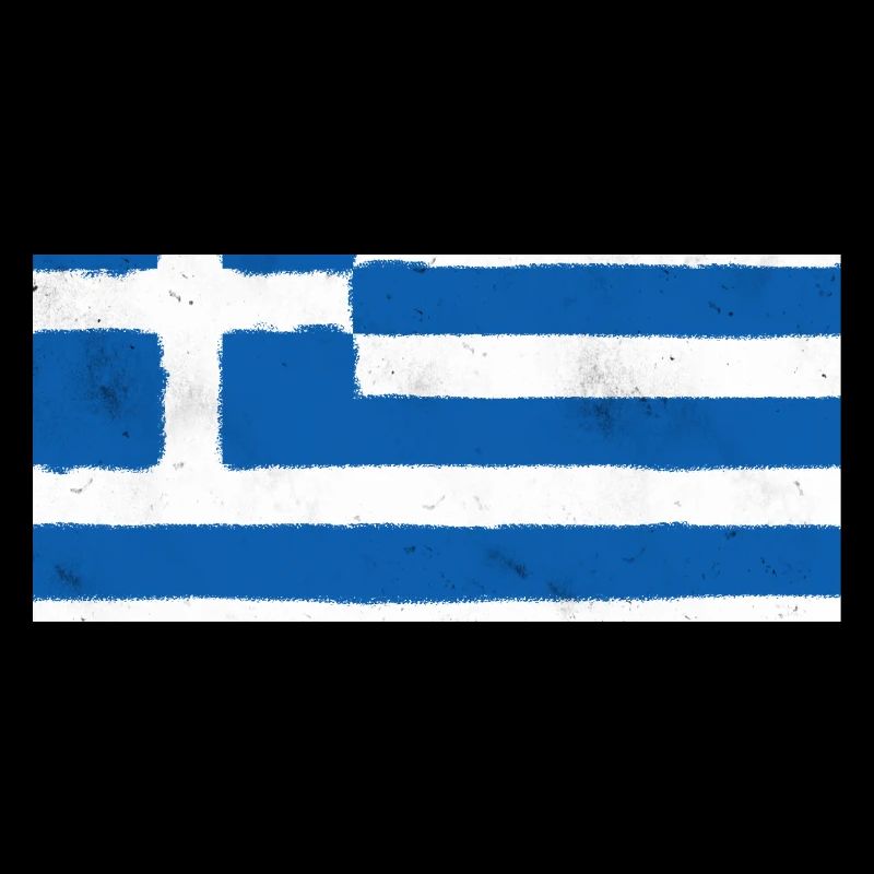 Drapeau de la Grèce – Identité bleue