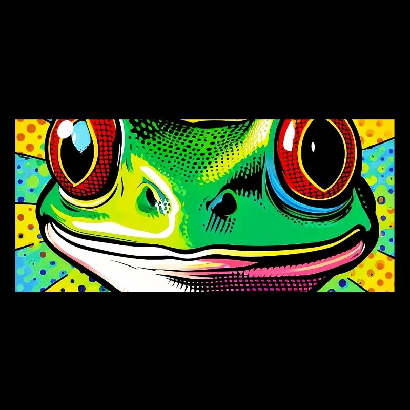 Frog Pop Art