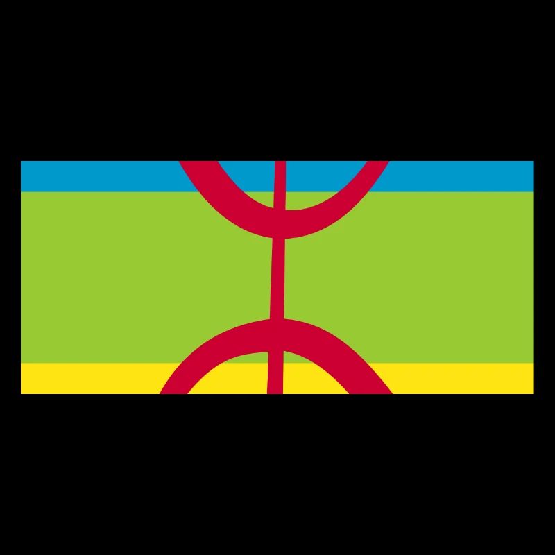 berber flag sticker amazigh ref