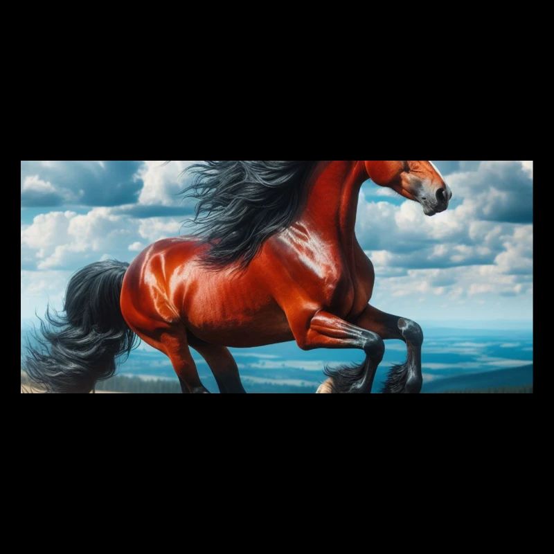 Galloping horse