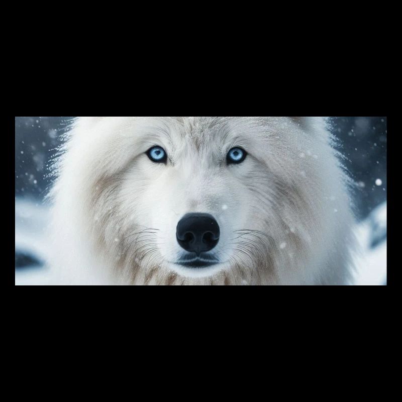 Arktischer Wolf