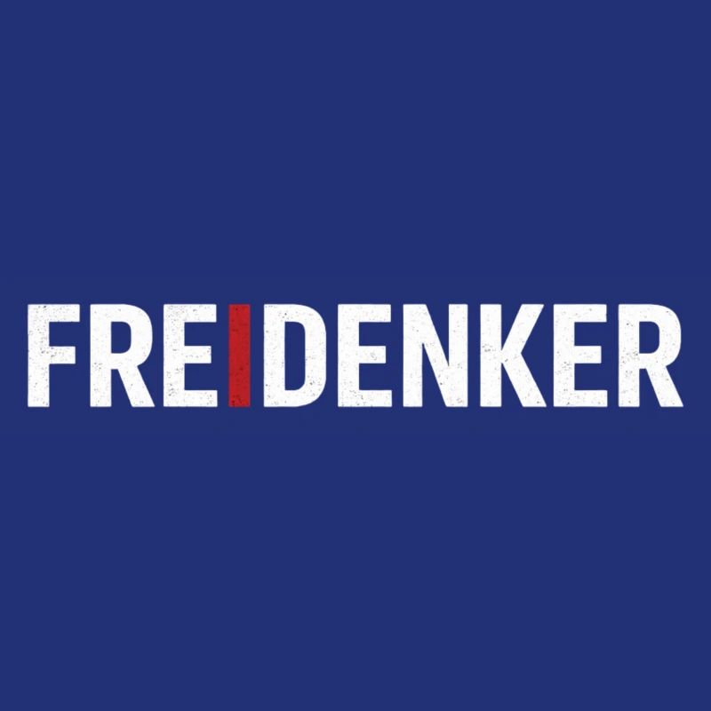Freidenker – Starkes Typografie Statement