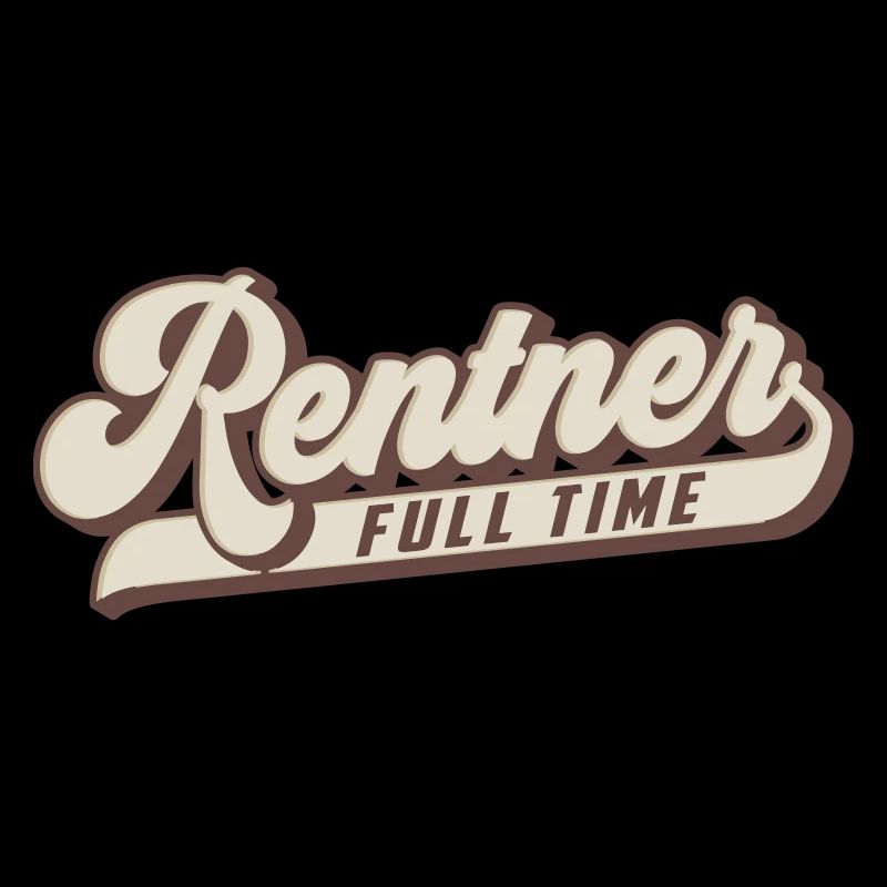 Full Time Rentner | Farben änderbar
