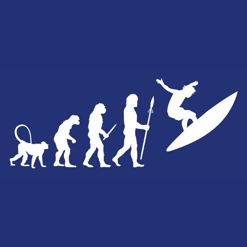 Evolution of surfing
