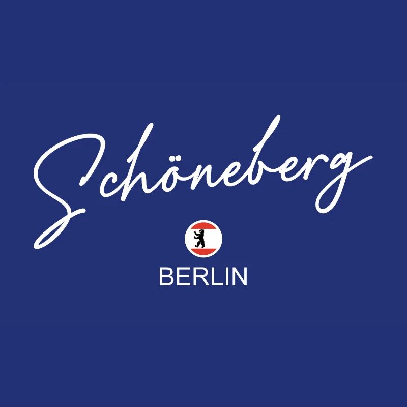 Schöneberg - Drapeau de Berlin - Ours de Berlin - Berlin