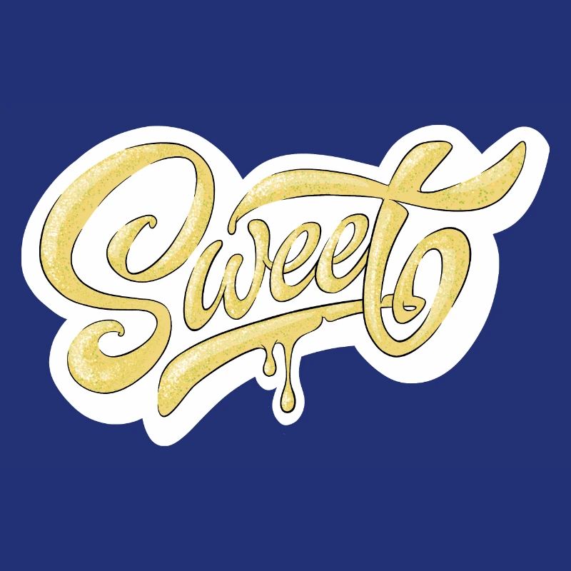 Sweet Script Typography Design