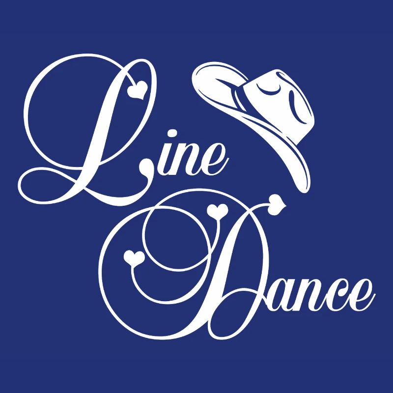 Line Dance Script Logo
