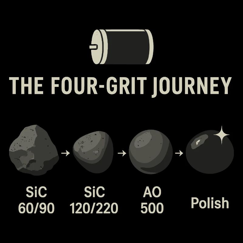 The Four-Grit Journey: Stone Polish Process