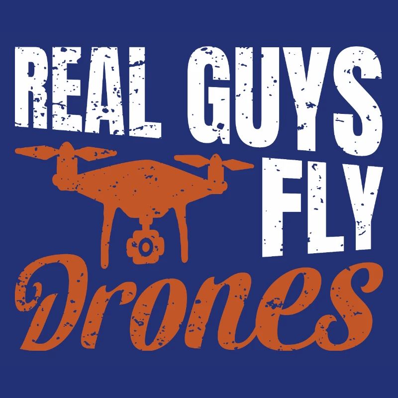 De vrais gars pilotent des drones