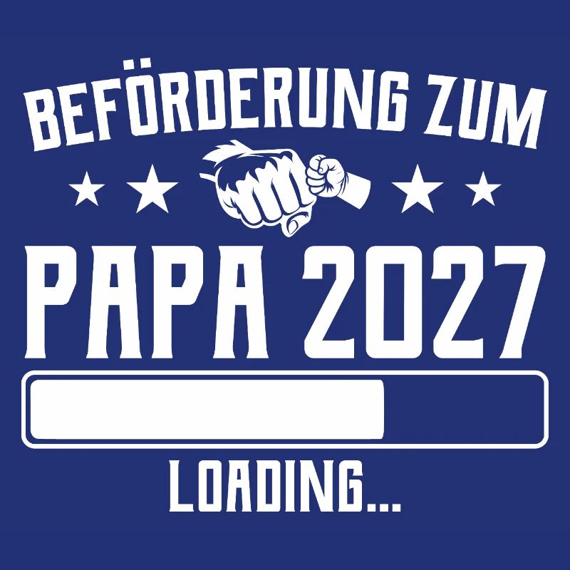 Beförderung zum Papa 2027 Loading Geschenk