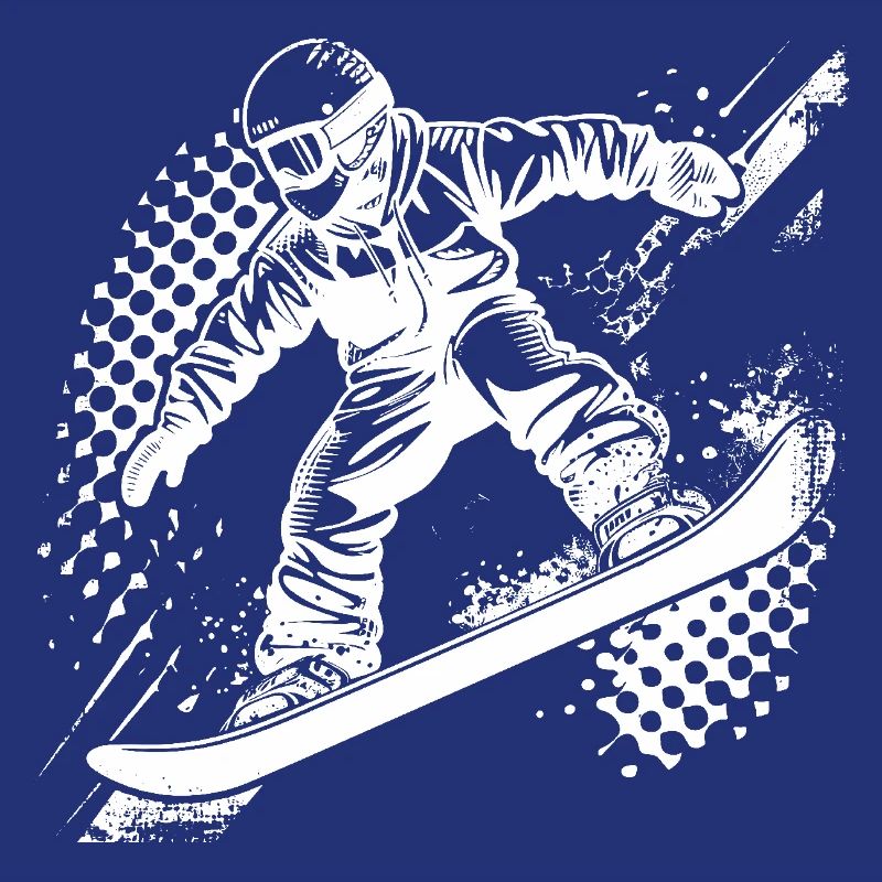 Snowboarder Drawing