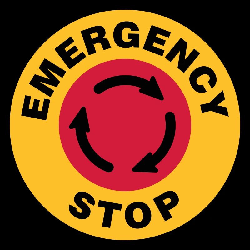 Emergency | Notfall | Stop