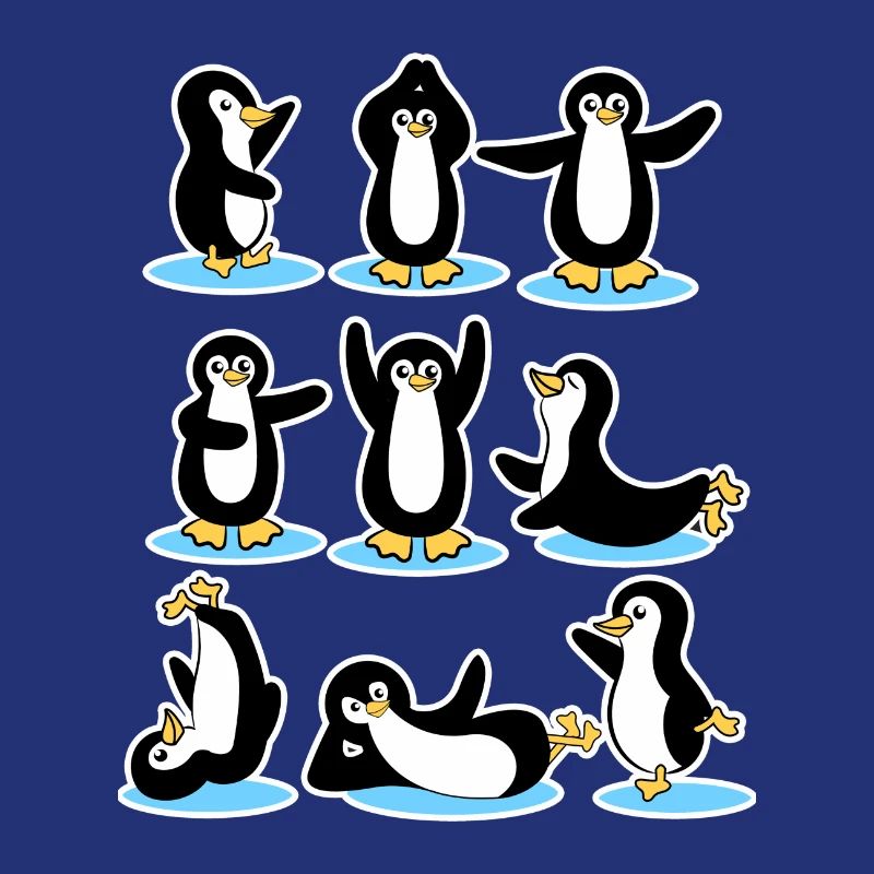 Cool Eislaufen Antarktis Pinguin Eis Kalt Vögel