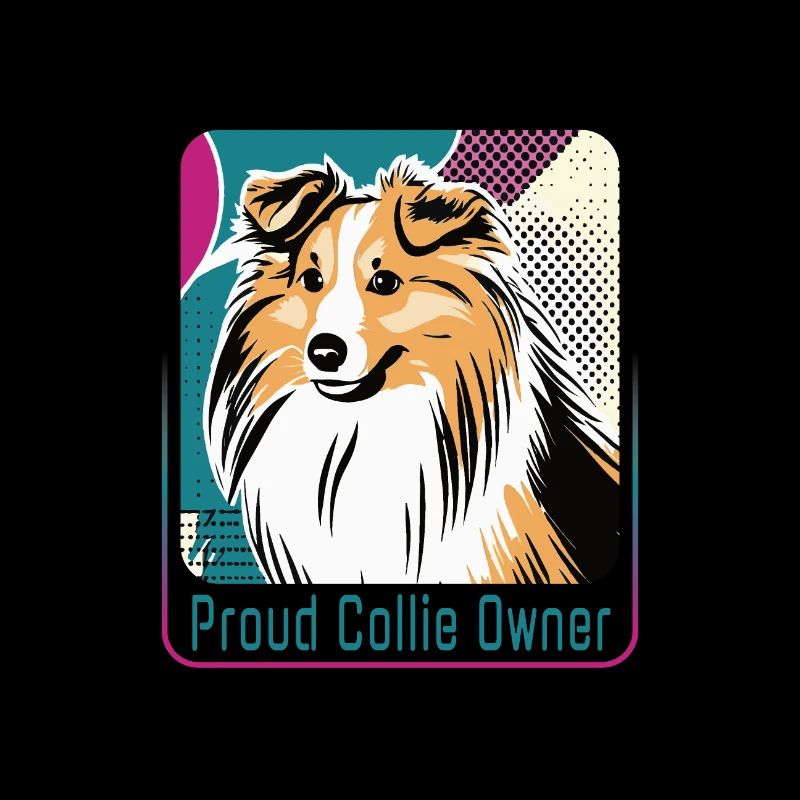 Fier propriétaire de Collie