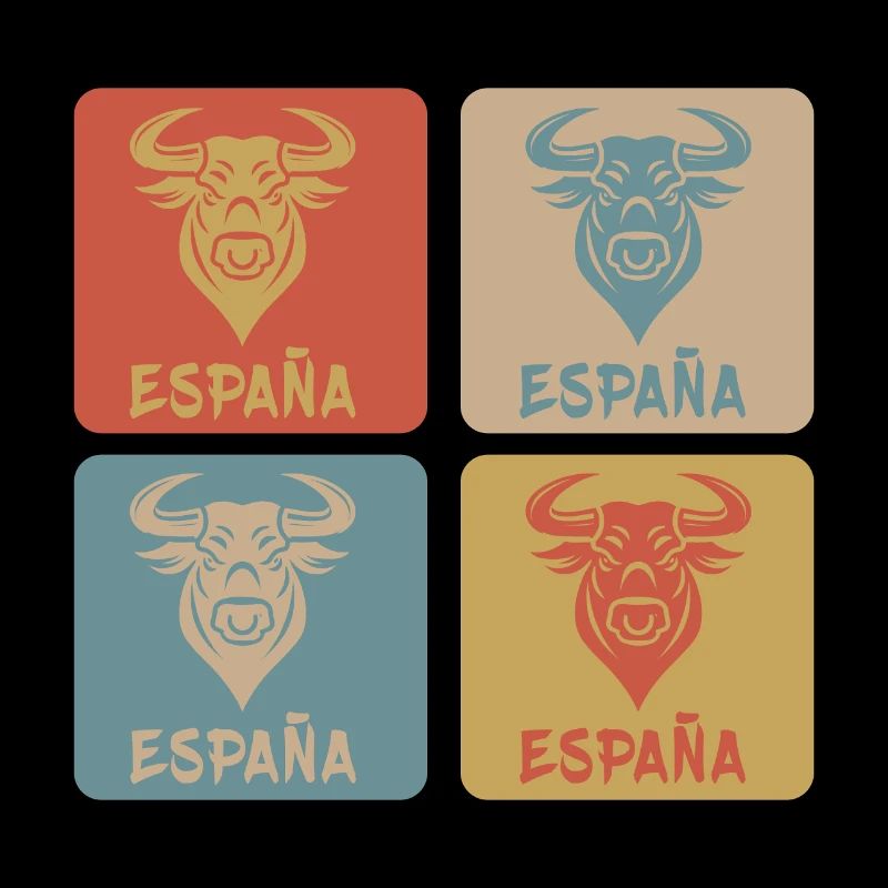 Spain Bull Vintage Design