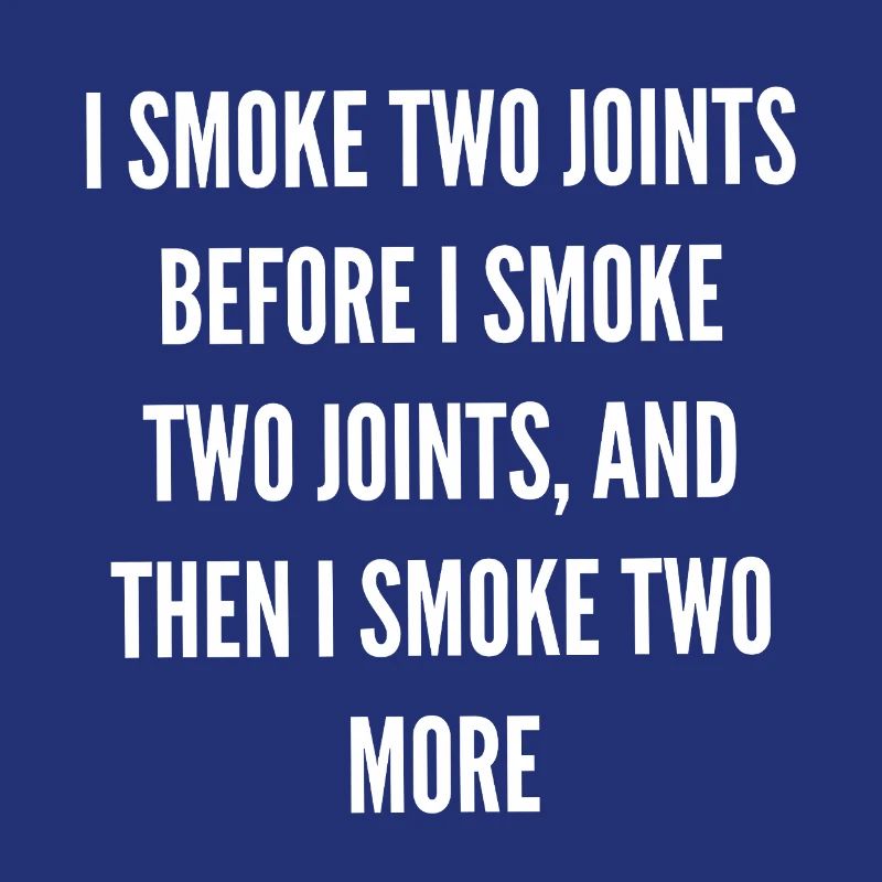 Zwei Joints Vor Dem Nächsten