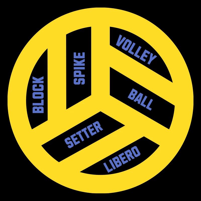 Graphique du ballon de volley-ball