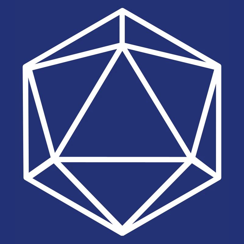 D20 D20 Dice Abstract