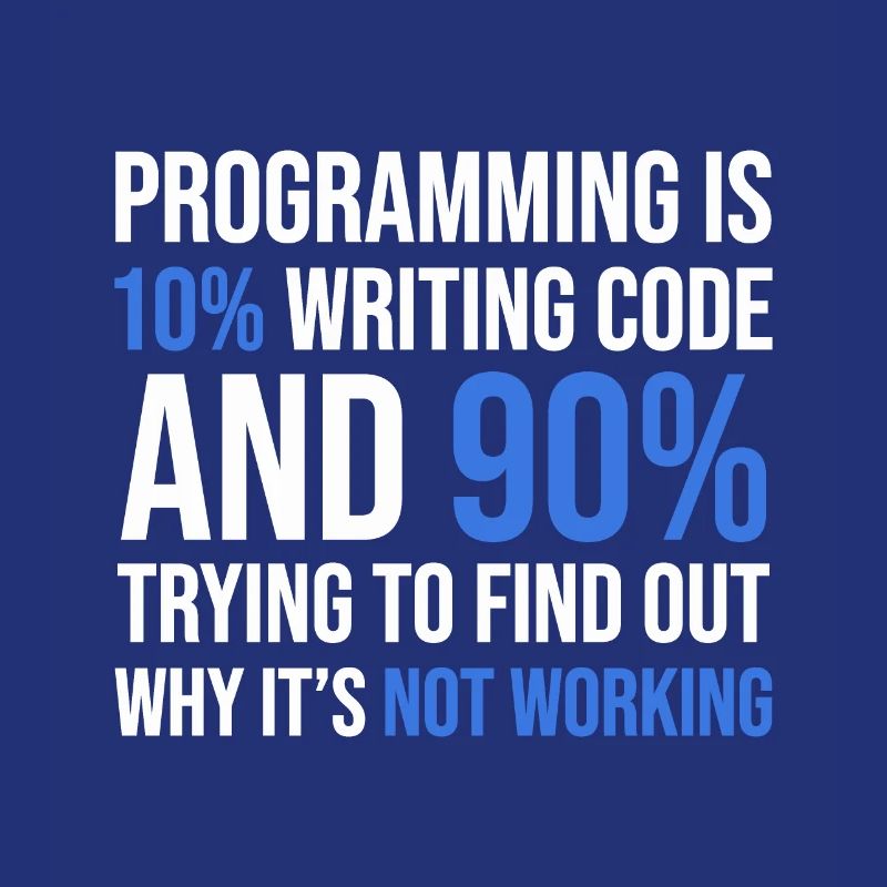 Débogage de code Humour T-shirt Design