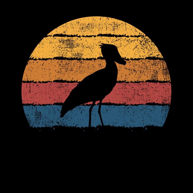 Schuhschnabel Vogel