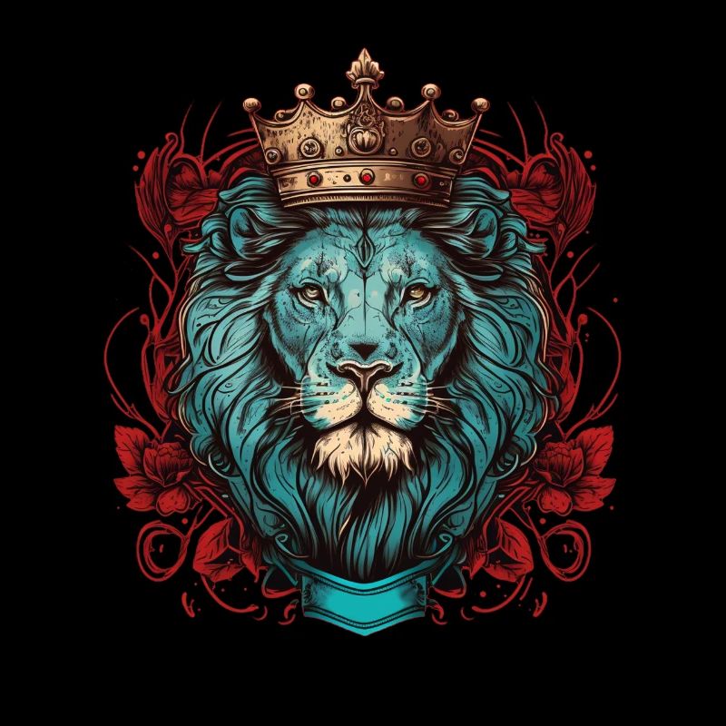 Lion majestueux