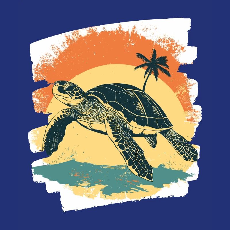 Sea Turtle Retro