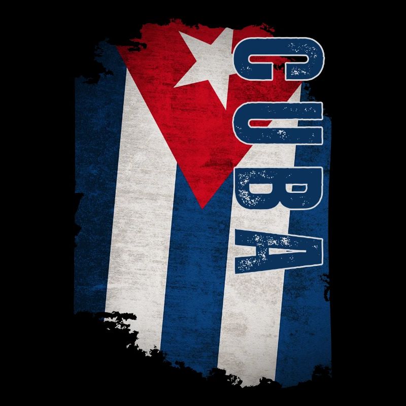 Drapeau cubain vertical, fierté cubaine