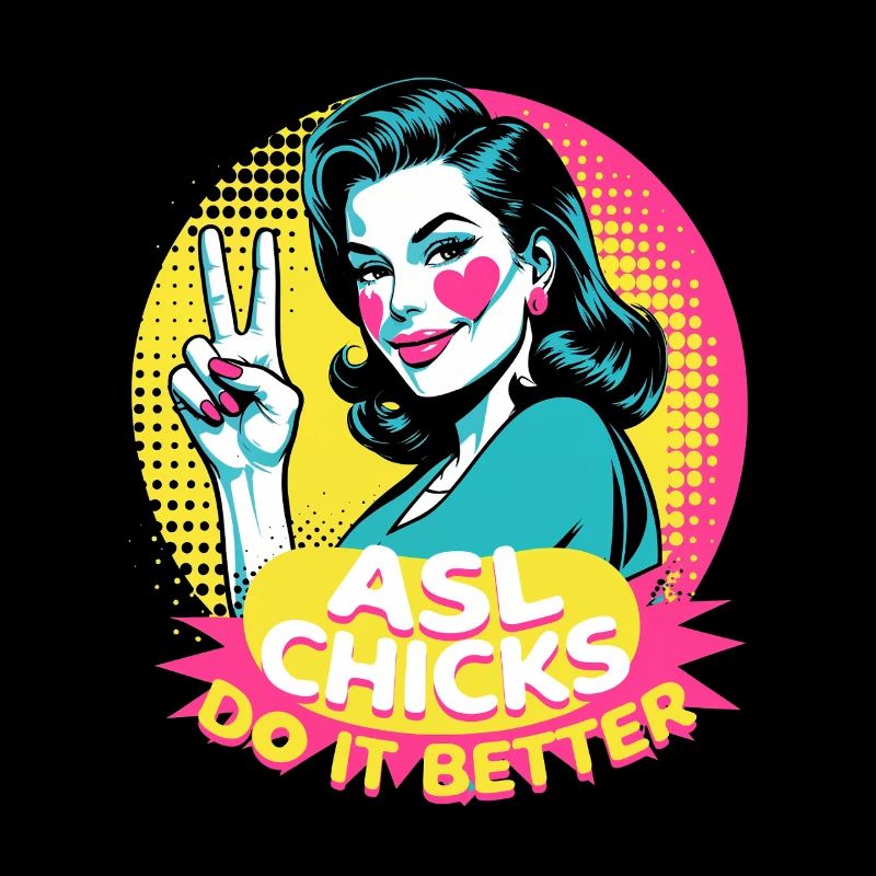 ASL Sign Language Interpreter ASL Chicks
