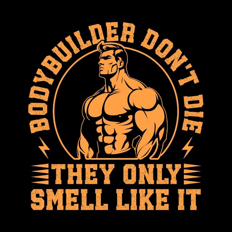 Motivation de remise en forme Bodybuilder Don’t Die Gym