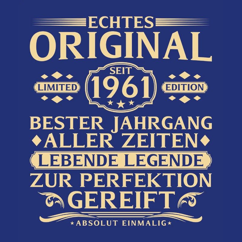 65. Geburtstag Echtes Original seit 1961