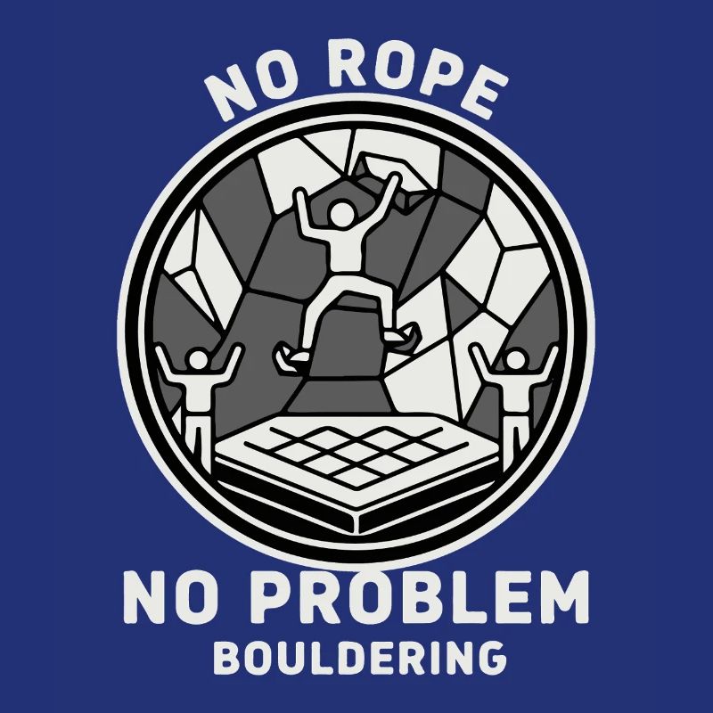 No Rope No Problem Bouldering Climbing
