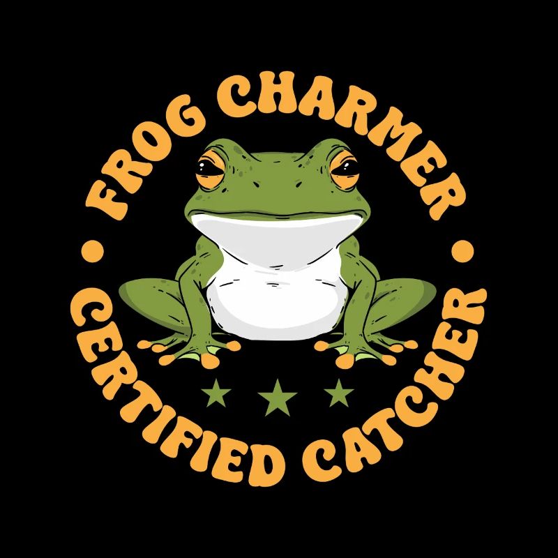 Frog Catcher Charmer Certified Frog