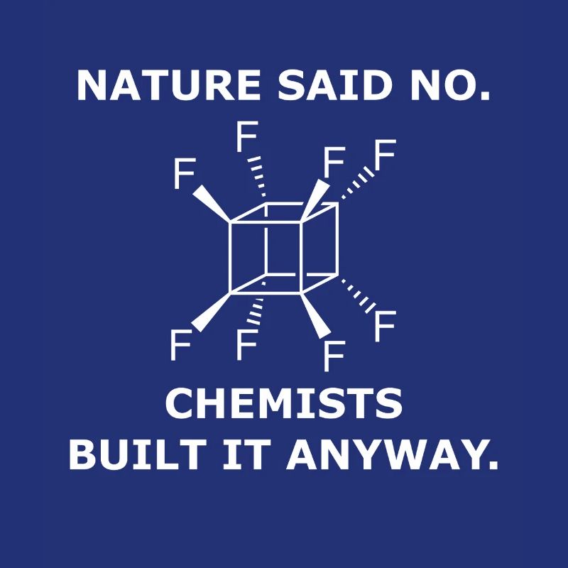 Perfluoro-Cuban Molecule – Chemie Science