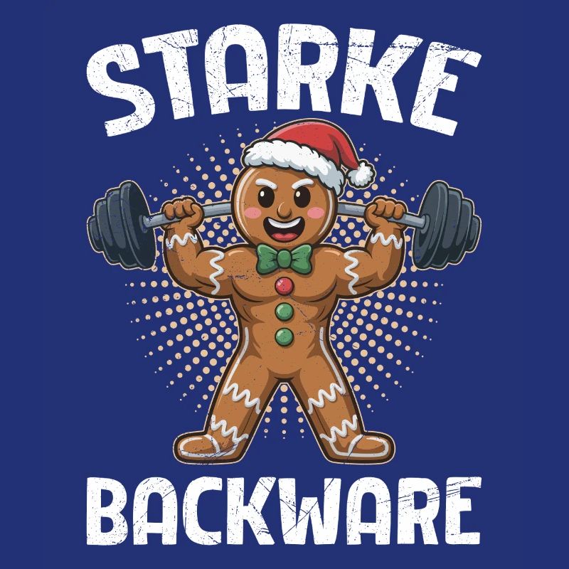 Lebkuchenmann STARKE BACKWARE Lustiges