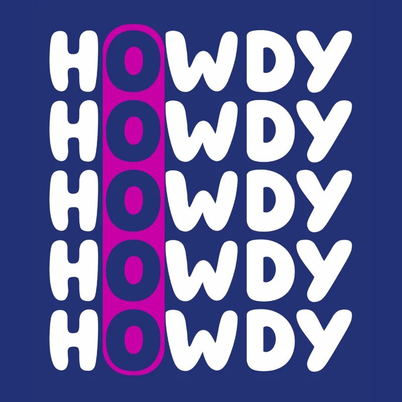 Howdy Repeat O Western Pattern