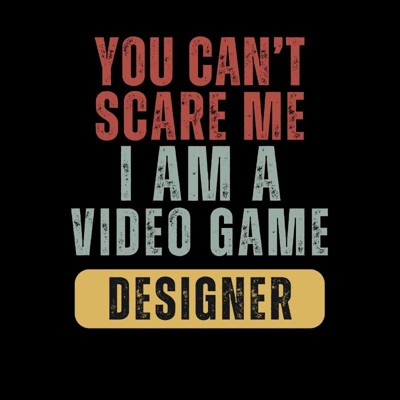 Du kannst mir keine Angst machen. Ich bin Videospieldesigner.