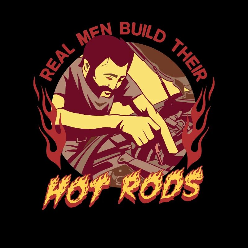 Oldtimer Sammler Real Men build Their Hot Rods