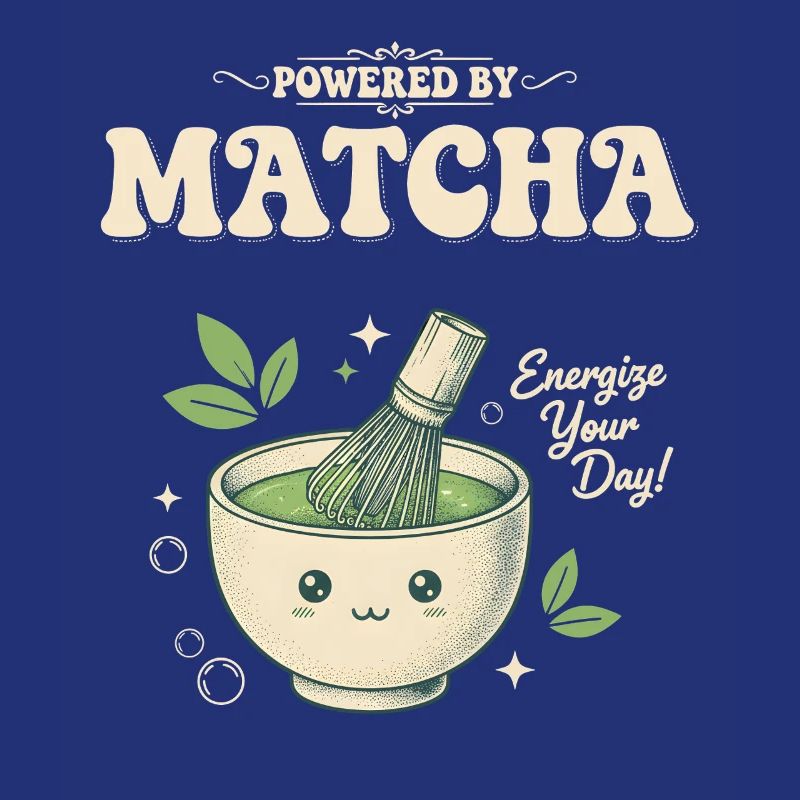 Powered By Matcha Energize Your Day Matcha Tea