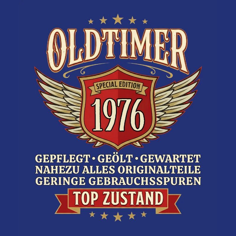 Oldtimer 1976 - 50. Geburtstag Geschenk