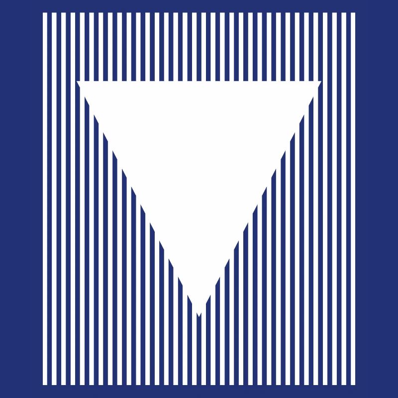 triangle and lines geometric design