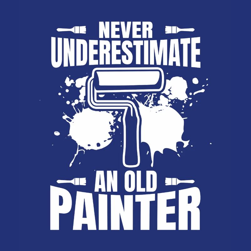Never underestimate an old painter